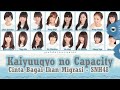 snh48 kaiyuugyo no capacity 爱的回游鱼 kapasitas ikan migrasi color coded lyrics chn eng idn