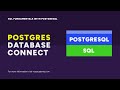 Connecting to the PostgreSQL Database | SQL Fundamentals with PostgreSQL