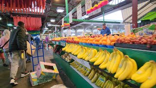 Mercado Jean Talon. Montréal Canada 4k vídeo