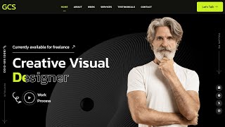 How To Make A Portfolio Website Using HTML CSS JS | Responsive Portfolio Website - PART 03