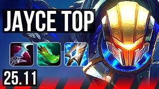 JAYCE vs ILLAOI (TOP) | 13/4/12 | EUW Master | 25.11