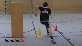 1 on 1 handball offense technique training