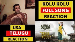 Kolu Kolu Song Telugu Reaction | VirataParvam​​ | Sai Pallavi, Rana Daggubati | Suresh Bobbili | USA