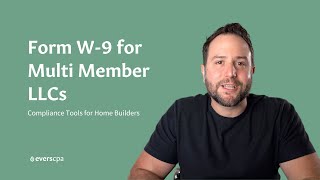 IRS Form W-9 | How to Fill Out W-9 as a Multi Member LLC | W-9 Tax Form Explained