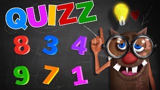 Apprendre aux enfants les chiffres à l'aide d'un Quizz (Learn Numbers for Kids - Serie 01) 4k