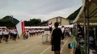 三角小学校の運動会の初めの言葉、祐君