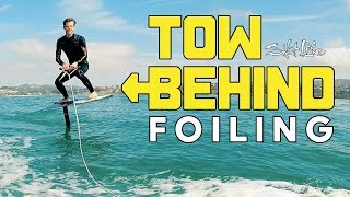 Tow Behind Foiling with Ryder Devoe | Salt Life