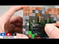 I made a tiny MINECRAFT WORLD out of CLAY  Lush Cave  DIY