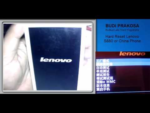 Hard Reset Lenovo S880 Or China Phone Hard Reset Lenovo S880 Or China Phone