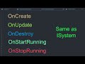 isystem vs systembase differences in concepts ecs