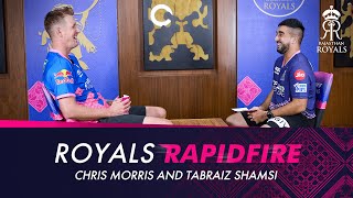 Royals Rapid Fire ft. Shamsi and Morris | सवाल, जवाब और बातें रॉयल्स के संग