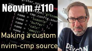 Neovim #110: Making a custom nvim-cmp source