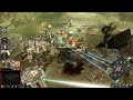 ultramarines vs terrifying eldar massive 3v3 battle gameplay warhammer 40k dawn of war 3