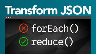 Transforming JSON (API) Data w/ JavaScript reduce() + map() | Practice Project