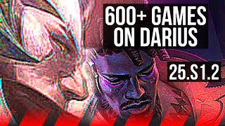 DARIUS vs K'SANTE (TOP) | 600+ games | KR Master | 25.S1.2