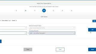 Schedule Builder