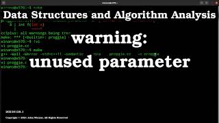 How to fix error: unused parameter 'x'