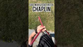 Cool ways to get into a Chaplin. Balisong tricks. #balisong #butterflyknife #trainer #tricks #shorts