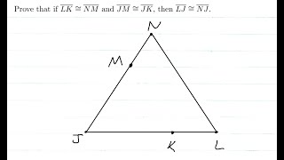 Proof Exercise with Segment Addition Postulate