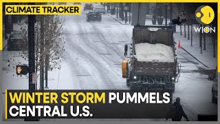 Storm Blair Hits Americans With Bone-Chilling Cold | USA News | WION Climate Tracker