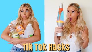 TIK TOK LIFE HACKS TO DO WHEN YOU’RE BORED! (They worked)