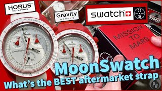 BEST STRAP for MoonSwatch — Omega x Swatch — Horus Watch Straps vs Gravity Straps