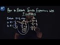 How to Evaluate Variable Expressions with Fractions | Evaluate x+1/3 when x=-1/3 and x=-3/4 | 1 of 4