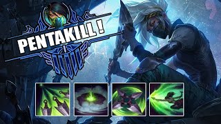 AKALI MONTAGE  -  PENTAKILLS