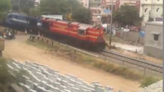 Kazipet WDG-3A \u0026 Ernakulam WDM-3A with BCNA wagon