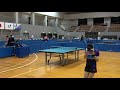 伊藤詩菜 vs 上澤杏音｜2021世界ユース日本代表1次選考合宿｜女子シングルス グループb