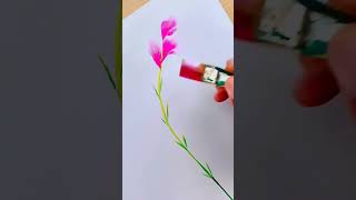 watercolor painting flower 🌺|#shorts #drawing #painting #piyushkarts #tiktok