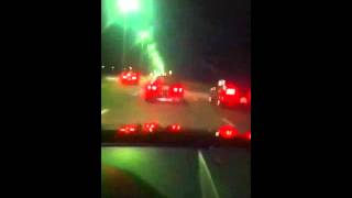 EGK sharafnta7 vs Supercharged stang roll 60 from behind.wmv