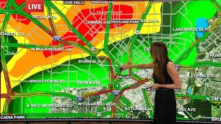 DFW weather: Severe storms causing traffic issues on Thursday