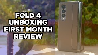 Galaxy Z Fold 4 (AT&T) Unboxing and first month with the phone.