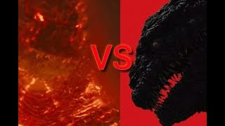 레전더리 버닝고질라 vs 신고질라[Legendary Godzilla(Burnning) VS Shingodzilla]