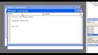 Video 20: VB 6 Programming, Properties, Methods, And Events, Avoid GoTo, And Enumerators Part 1