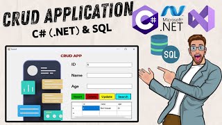 How to create a Crud Application Using C# (.Net) & SQL . Full In Bangla(English Subtitle).