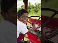 நண்பர்களே நான் டிராக்டர் ஓட்டுறேன் பாருங்க kutti puli drives a tractor kutti puli nanban