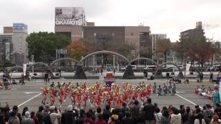 風鈴鹿山『潮祭』第１０回 四日市よさこい祭り やったろ舞 市民公園会場 演舞