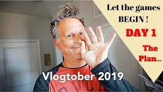 Vlogtober 2019 (Day 1) The Plan !