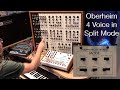 Silicon Breakdown-  Oberheim 4 Voice Split Jam 2025