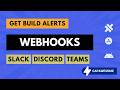 How to Send Build Notifications to Slack, Discord & Microsoft Teams using Capawesome Webhooks