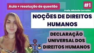 | CONCURSO PMERJ-2023/SEE MG | DIREITOS HUMANOS (Declaração Universal dos Direitos Humanos) #1