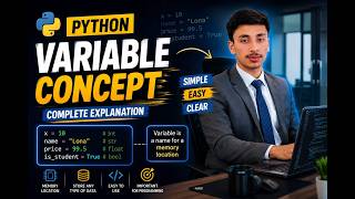 Python Variables in Urdu | 11th Class Computer Science Chapter 2 | Complete Concept