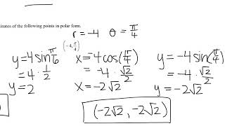 Pre Calc Module 8 Sec 4 Notes