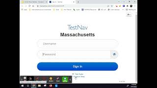 Test Nav MCAS tutorial