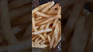 #satisfying Frying French fries #short