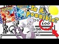 Can You Beat Pokemon Red/Blue with only a Level 100 Mewtwo?