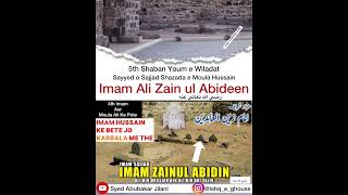 #5shaban Wiladat e Imam Zain ul Abideen 😍 | Roza e Anwar | #ytshort #Shorts #youtubeshorts