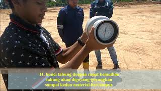 sandcone test prosedur